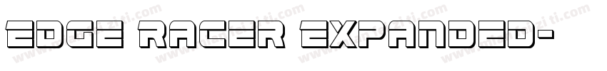 Edge Racer Expanded字体转换